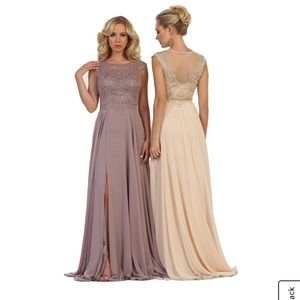 Hunter Green May Queen Dress